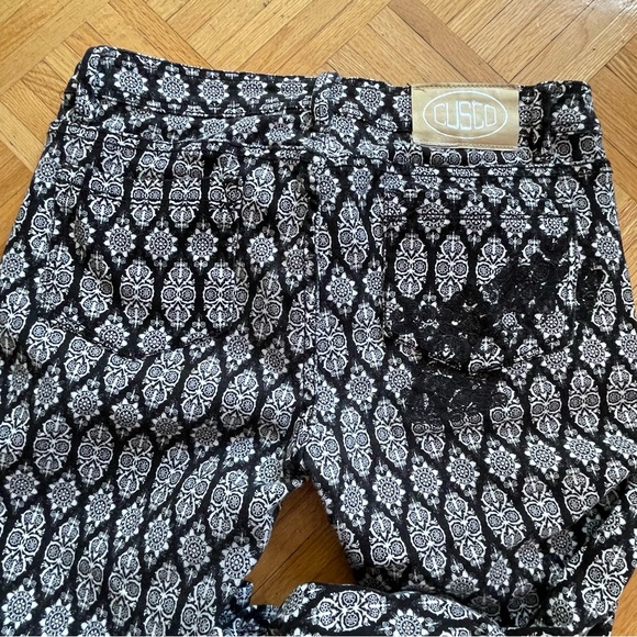 Custo Barcelona velour patterned skinnies - Picture 1 of 14